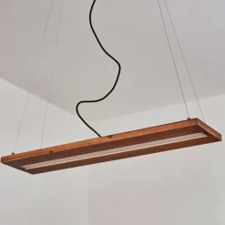 Suspension Versoix LED Chrome, Noir, 1 lumière