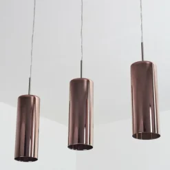 Suspension Vimodrone Nickel mat, 3 lumières