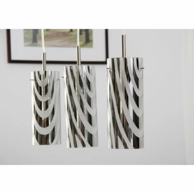 Suspension Wofi COLLAGE Nickel mat, 3 lumières