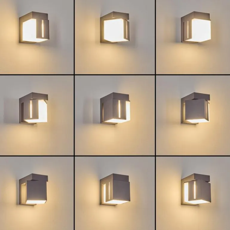 Swanek Lampe murale d´extérieur, Applique murale LED Anthracite, 1 lumière