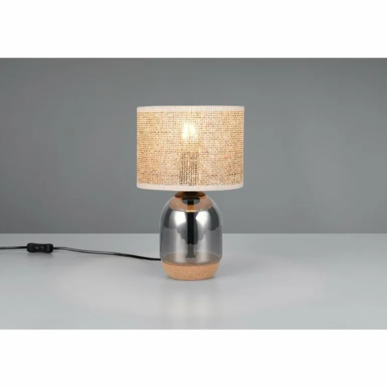 Tara Lampe à poser Luminaires Trio Chrome, 1 lumière