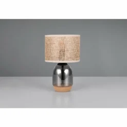 Tara Lampe à poser Luminaires Trio Chrome, 1 lumière