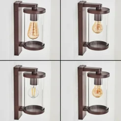 Telhada Luminaire extérieur, Lampe murale d´extérieur Rouille, 1 lumière