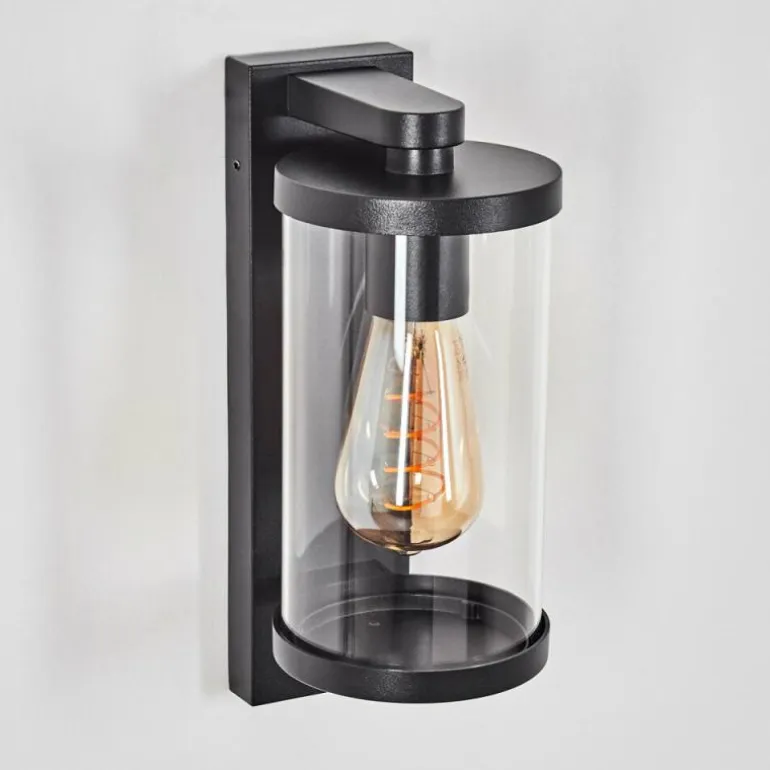 Telhada Luminaire extérieur, Lampe murale d´extérieur Noir, 1 lumière