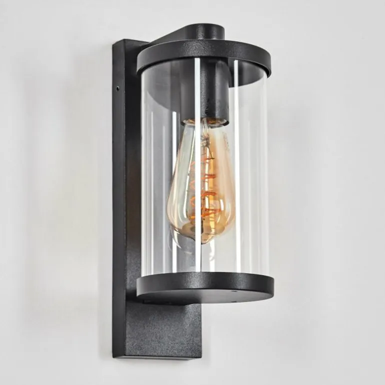 Telhada Luminaire extérieur, Lampe murale d´extérieur Noir, 1 lumière