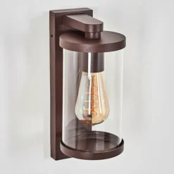 Telhada Luminaire extérieur, Lampe murale d´extérieur Rouille, 1 lumière, Détecteur de mouvement