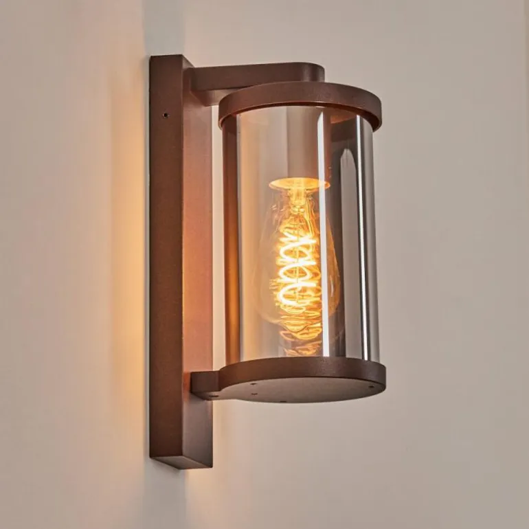 Telhada Luminaire extérieur, Lampe murale d´extérieur Rouille, 1 lumière