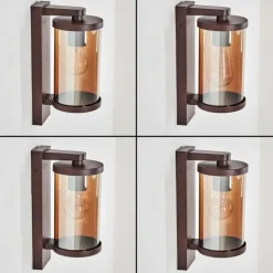 Telhada Luminaire extérieur, Lampe murale d´extérieur Rouille, 1 lumière