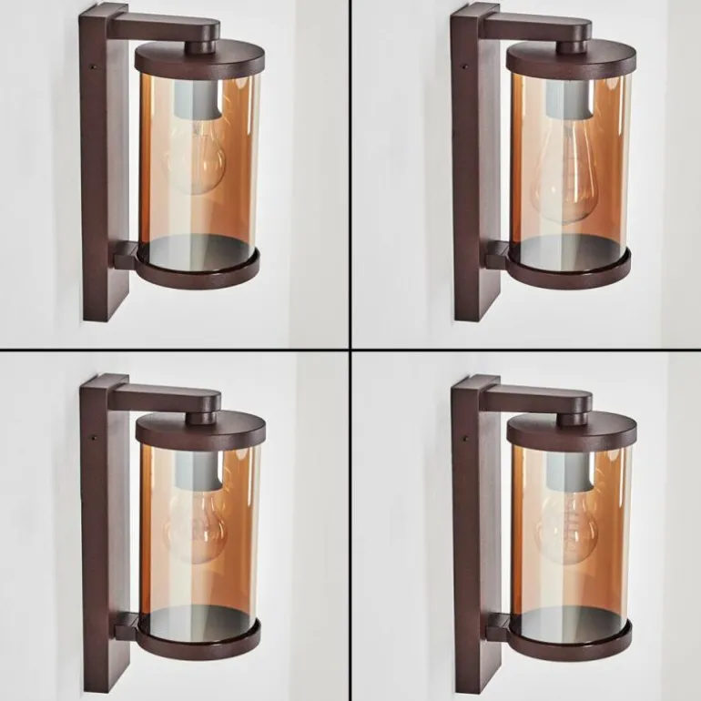 Telhada Luminaire extérieur, Lampe murale d´extérieur Rouille, 1 lumière