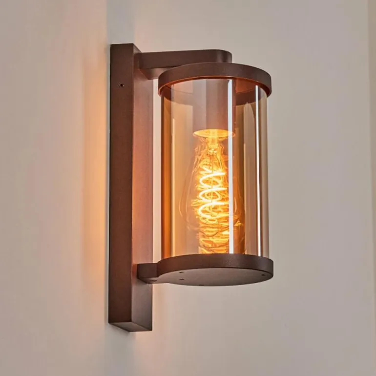 Telhada Luminaire extérieur, Lampe murale d´extérieur Rouille, 1 lumière