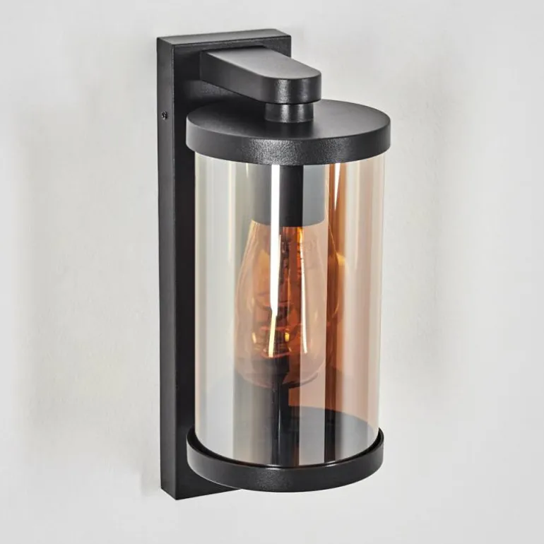 Telhada Luminaire extérieur, Lampe murale d´extérieur Noir, 1 lumière
