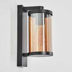 Telhada Luminaire extérieur, Lampe murale d´extérieur Noir, 1 lumière