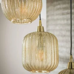 Tiambilibi Suspension Anthracite, 5 lumières