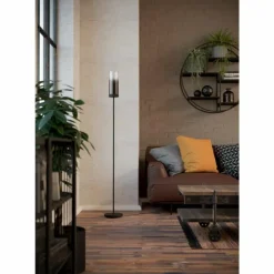 TOOTHILL Lampadaire Luminaires Eglo Noir, 1 lumière