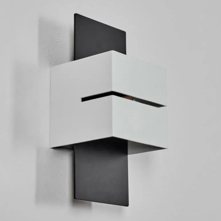 Tora Luminaire Up & Down, Applique murale LED Noir, 1 lumière