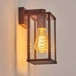 Tourega Lampe murale d´extérieur Rouille, 1 lumière