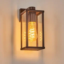 Tourega Lampe murale d´extérieur Rouille, 1 lumière