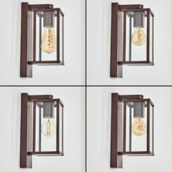 Tourega Lampe murale d´extérieur Rouille, 1 lumière