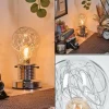 Tryan Lampe de bureau, Lampe à poser Chrome, 1 lumière