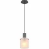Tulivar Suspension Luminaires Globo Lighting Gris, 1 lumière
