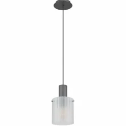 Tulivar Suspension Luminaires Globo Lighting Gris, 1 lumière
