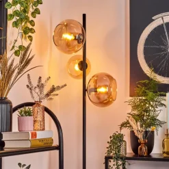 Tureby Lampadaire Ambre, 3 lumières