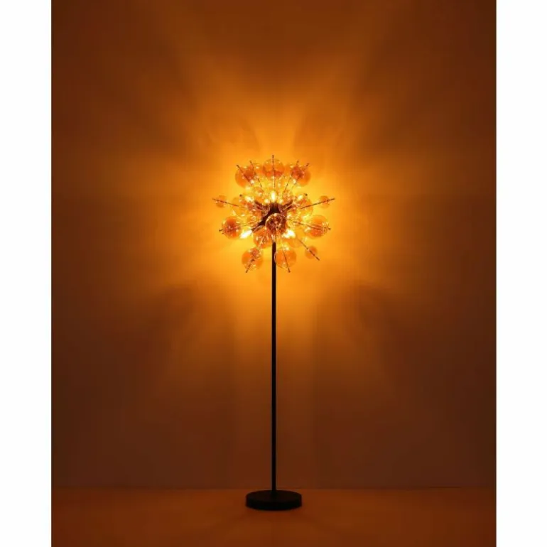 Udo Suspension Luminaires Globo Lighting Or, Noir, 6 lumières