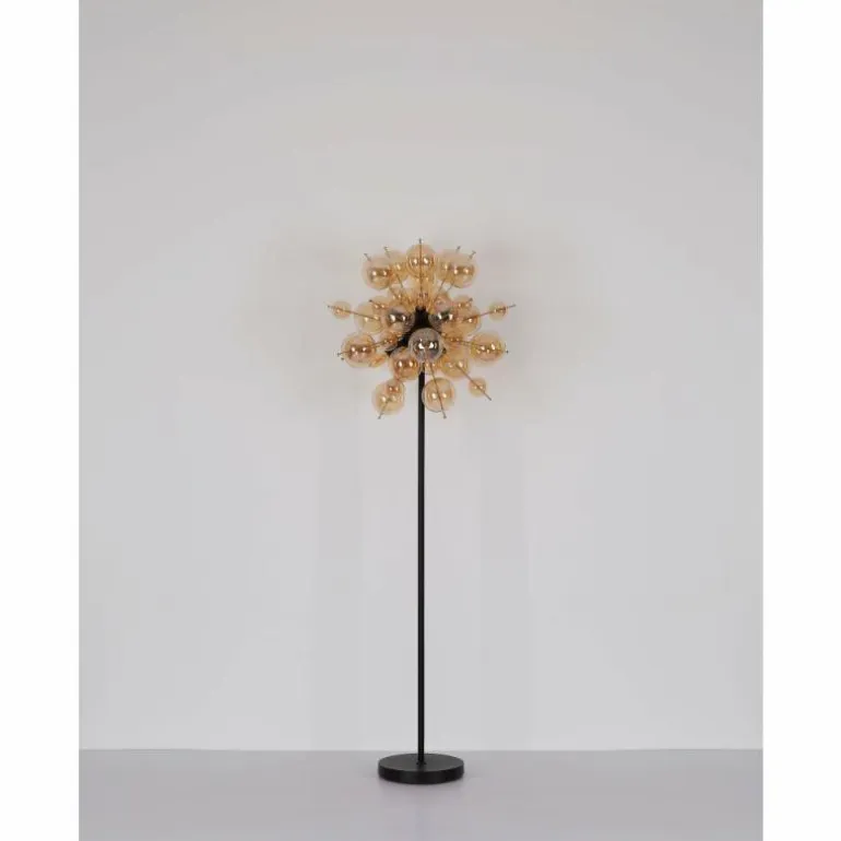 Udo Suspension Luminaires Globo Lighting Or, Noir, 6 lumières