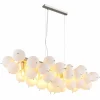 Udo Suspension Luminaires Globo Lighting Nickel mat, 6 lumières