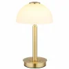Uldin Lampe à poser Luminaires Globo Lighting LED Laiton, 1 lumière