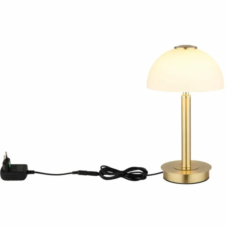 Uldin Lampe à poser Luminaires Globo Lighting LED Laiton, 1 lumière