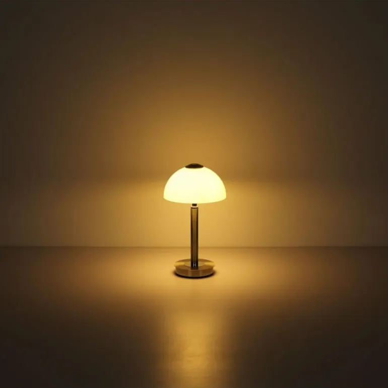 Uldin Lampe à poser Luminaires Globo Lighting LED Laiton, 1 lumière
