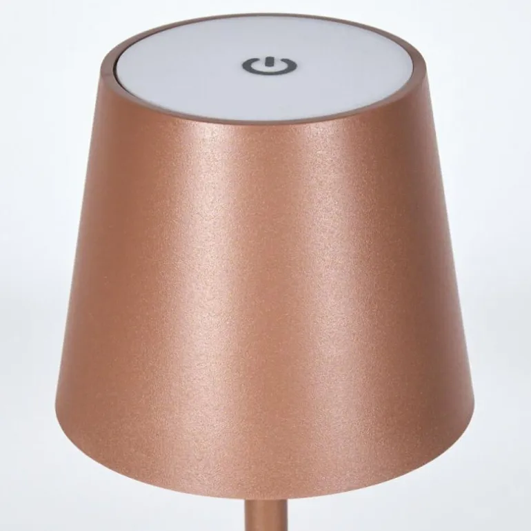 Vannie Lampe de table d'extérieur, Lampe à poser LED Brun, 1 lumière