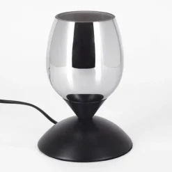Verfidelas Luminaire déco, Lampe à poser Noir, 1 lumière