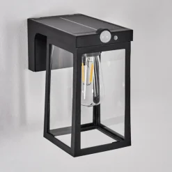 Verup Lampe murale d´extérieur, Applique murale LED Noir, 1 lumière, Détecteur de mouvement