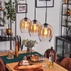 Vevino Suspension Ambre, Clair, 3 lumières