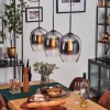 Vevino Suspension Chrome, Clair, 3 lumières
