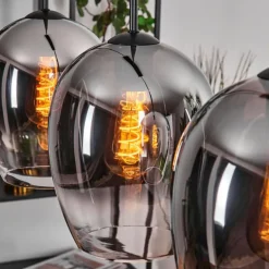 Vevino Suspension Chrome, Clair, 3 lumières