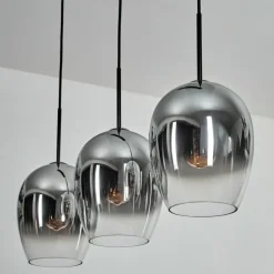 Vevino Suspension Chrome, Clair, 3 lumières