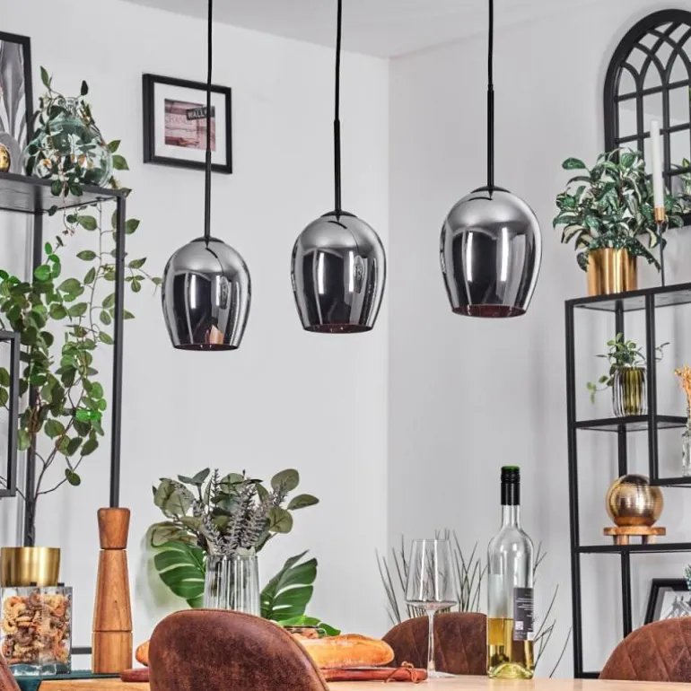 Vevino Suspension Chrome, 3 lumières