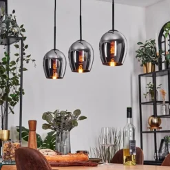 Vevino Suspension Chrome, 3 lumières