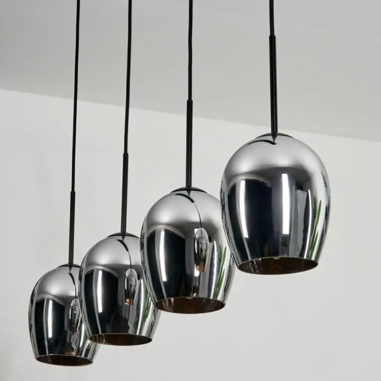 Vevino Suspension Chrome, 4 lumières