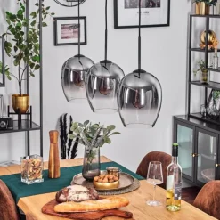 Vevino Suspension Clair, Fumé, 3 lumières