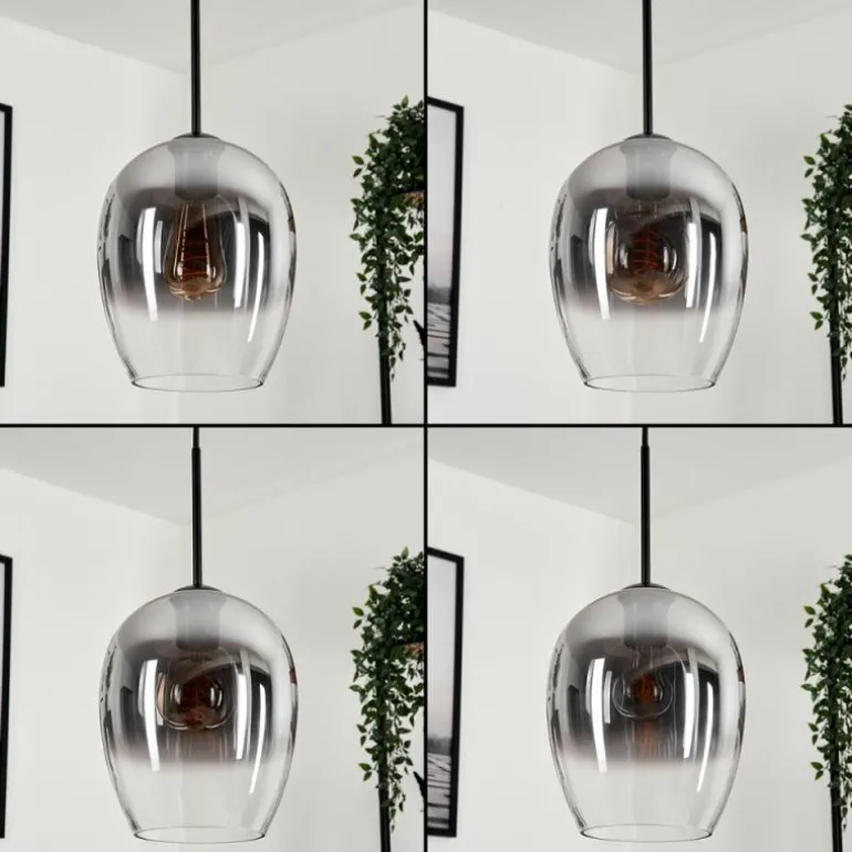 Vevino Suspension Clair, Fumé, 4 lumières