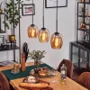 Vevino Suspension Noir, 3 lumières