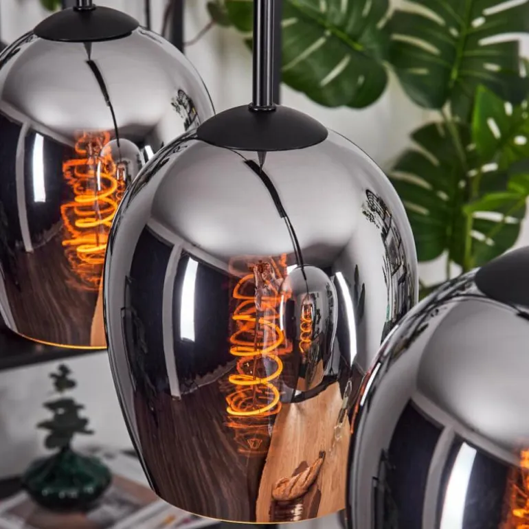 Vevino Suspension Noir, 5 lumières