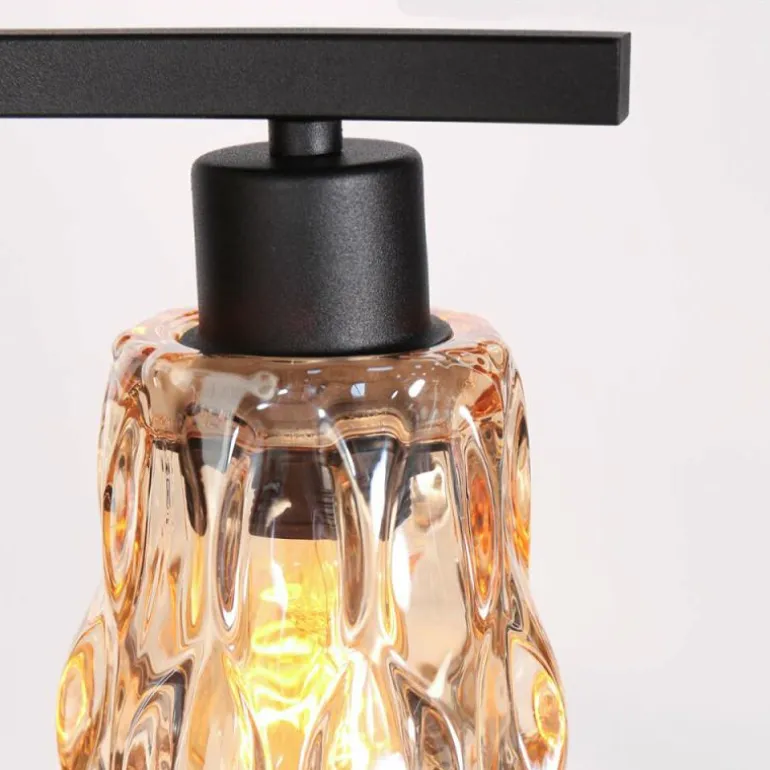 Vidrio Lampe à poser Luminaires Steinhauer Noir, 1 lumière