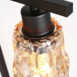 Vidrio Lampe à poser Luminaires Steinhauer Noir, 1 lumière