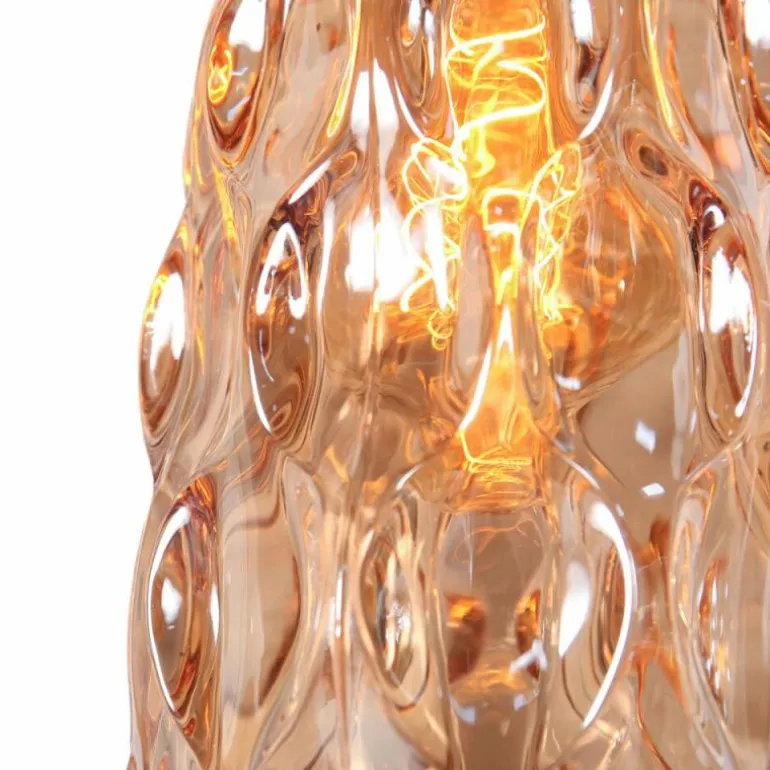 Vidrio Suspension Luminaires Steinhauer Noir, 1 lumière