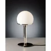Wagenfeld 23 Tecnolumen Lampe à poser Nickel mat, Noir, 1 lumière